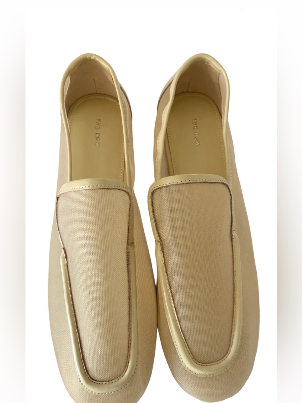 The Row Cream Loafers - Women’s Slip-On Size 38 (7.5 US)